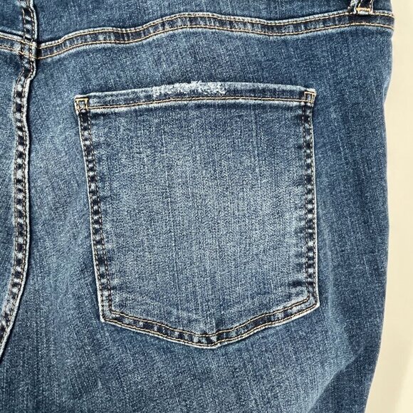 Kut from the Kloth Womens Plus Size 20W Jeans High Rise Skinny  Raw Hem  Waist - Picture 13 of 16